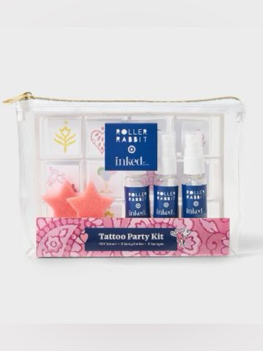 Roller Rabbit x Target - Inked by Dani Tattoo Party Kit - 205pc